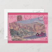 Monstre d'une carte postale de vacances (Devant / Derrière)