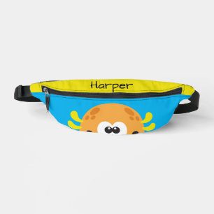 Monstre Orange Silly Personnalisé Enfant