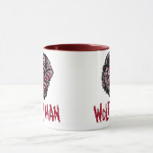 Monstre vintage - tasse d'homme de loup (Centre)