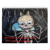 Monstres, cavernes et étiquettes 2012 calendrier (Protection)