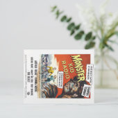 Monstres de collège de Monster Kid Radio carte pos (Debout devant)