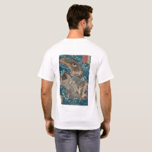 Monstres de la période Edo du T-shirt profond
