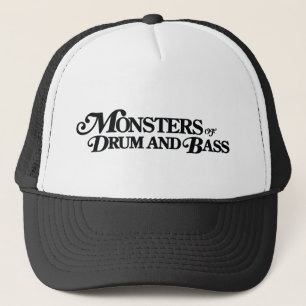 Monstres de tambour et de casquette de basse