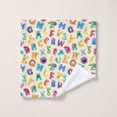 Monstres enfants ABC Silly Alphabet Monster (Gant de toilette)