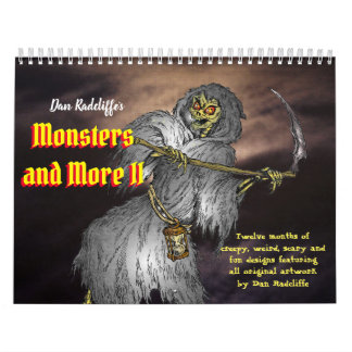 Monstres et plus II Calendrier