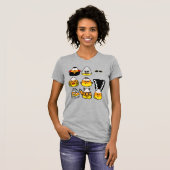 Monstres Hollywood classique T-shirt Corn bonbon (Devant entier)