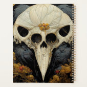 Monstro Raven Horror Gothic Gothic Planner (Achterkant)