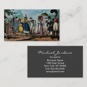 Monstrosités de 1818 ~ Carte de visite (Devant / Derrière)