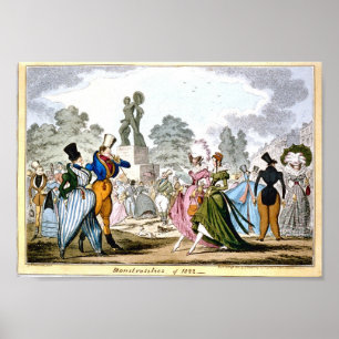 Monstrosities van 1822 Poster