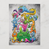 Monstrously Messy Briefkaart (Voorkant)