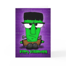 Monstrueusement carte de Frankie Halloween