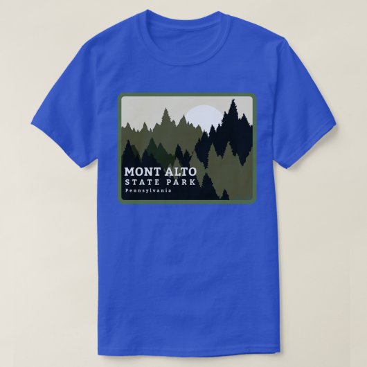 Mont Alto State Park Pennsylvania Forest Sunrise T-shirt (Design voorkant)