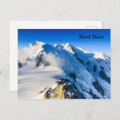 Mont Blanc Briefkaart (Voorkant / Achterkant)