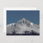 Mont Blanc France Briefkaart (Voorkant / Achterkant)