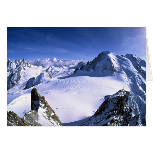 Mont Blanc, France Hiver (Devant horizontal)