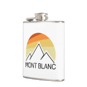 Mont Blanc France Retro Heupfles (Links)