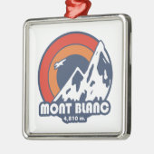Mont Blanc France Sun Eagle Metalen Ornament (Links)