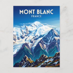 Mont Blanc Frankrijk Briefkaart