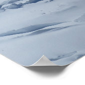 Mont Blanc, Franse Alpen Poster (Hoek)