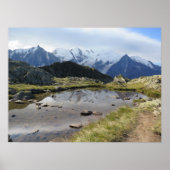 Mont Blanc massif Poster (Voorkant)