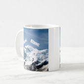 Mont Blanc Mountain - Magnificant! Koffiemok (Voorkant links)