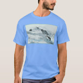 Mont Blanc Mountain Peak, Frankrijk T-shirt (Voorkant)