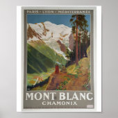 MONT BLANC POSTER (Voorkant)