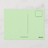 Mont Blanc Railroad Travel en Briefkaart (Achterkant)