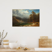 Mont Corcoran - Albert Bierstadt Poster d'art (Cuisine)