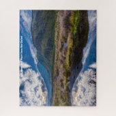 Mont Doom Nouvelle-Zélande. Puzzle (Vertical)