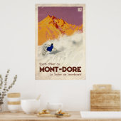 Mont Dore -  effect Poster (Keuken)