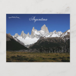 Mont Fitz Roy Argentina Briefkaart