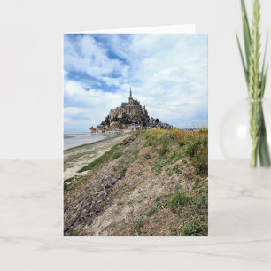 Mont-heilige-Michel, Normandië, Frankrijk Kaart