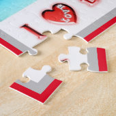 Mont Otemanu - Bora Bora - Frans-Polynesië - Legpuzzel (Zijkant)