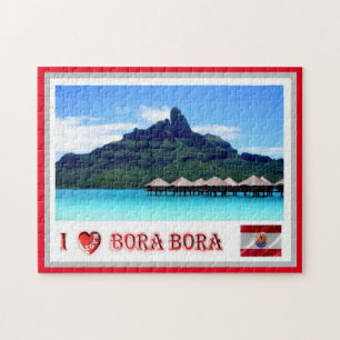 Mont Otemanu - Bora Bora - Frans-Polynesië - Legpuzzel