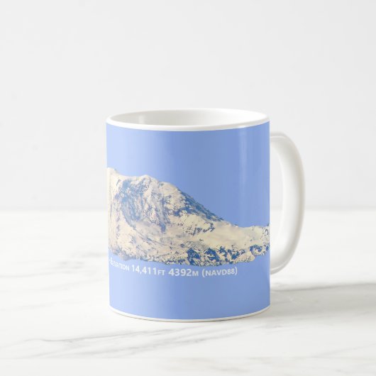 Mont Rainier Mug (Devant droit)