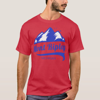 Mont Ripley ski Michigan T-shirt