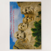 Mont Rushmore Dakota du Sud Jigsaw Puzzle (Vertical)