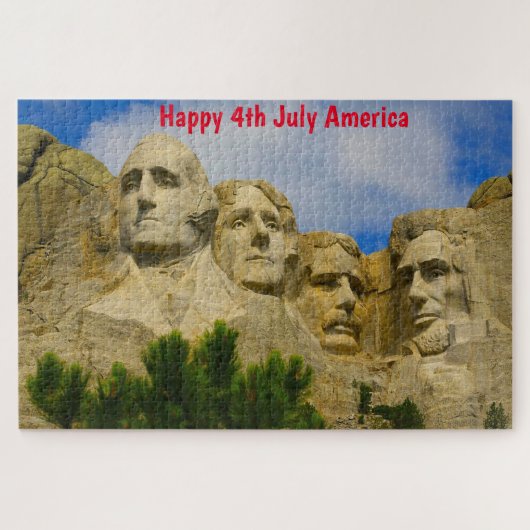 Mont Rushmore Dakota du Sud Jigsaw Puzzle (Horizontal)