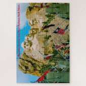 Mont Rushmore Dakota du Sud. Puzzle (Vertical)