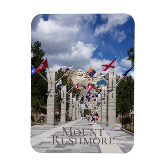 Mont Rushmore Magnet du Dakota du Sud (Vertical)