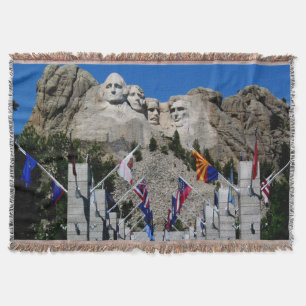 Mont Rushmore Sud Dakota Souvenir Jeter couverture