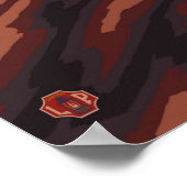 Mont Saint Helens - Explosion - Affiche de voyage (Coin)