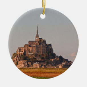 Mont Saint-Michel 3 Keramisch Ornament