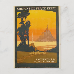 Mont-Saint-Michel Briefkaart