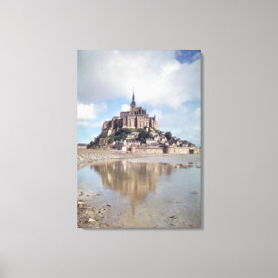 Mont Saint-Michel Canvas Afdruk