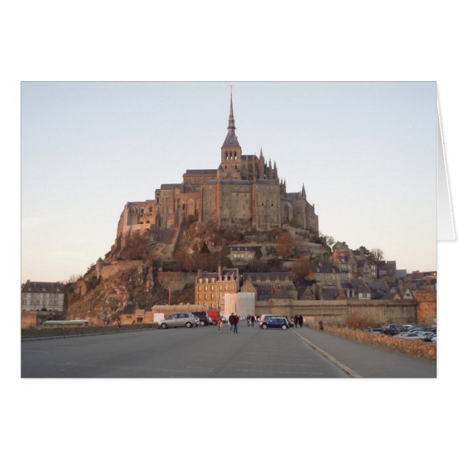 Mont Saint-Michel, Frankrijk (Voorkant Horizontaal)