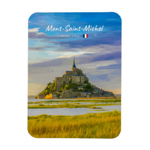 Mont-Saint-Michel, Frankrijk - Middeleeuwse Abdij  Magneet
