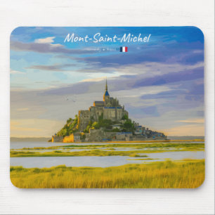 Mont-Saint-Michel, Frankrijk - Middeleeuwse Abdij Muismat