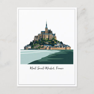 Mont Saint-Michel Frankrijk Normandië Briefkaart